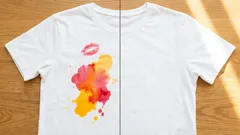 Hoe vlekken van sap en lippenstift verwijderen: eenvoudige tips voor in de keuken