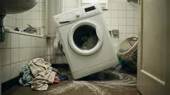 De wasmachine springt tijdens het centrifugeren: oorzaken van het probleem en wat u eraan kunt doen